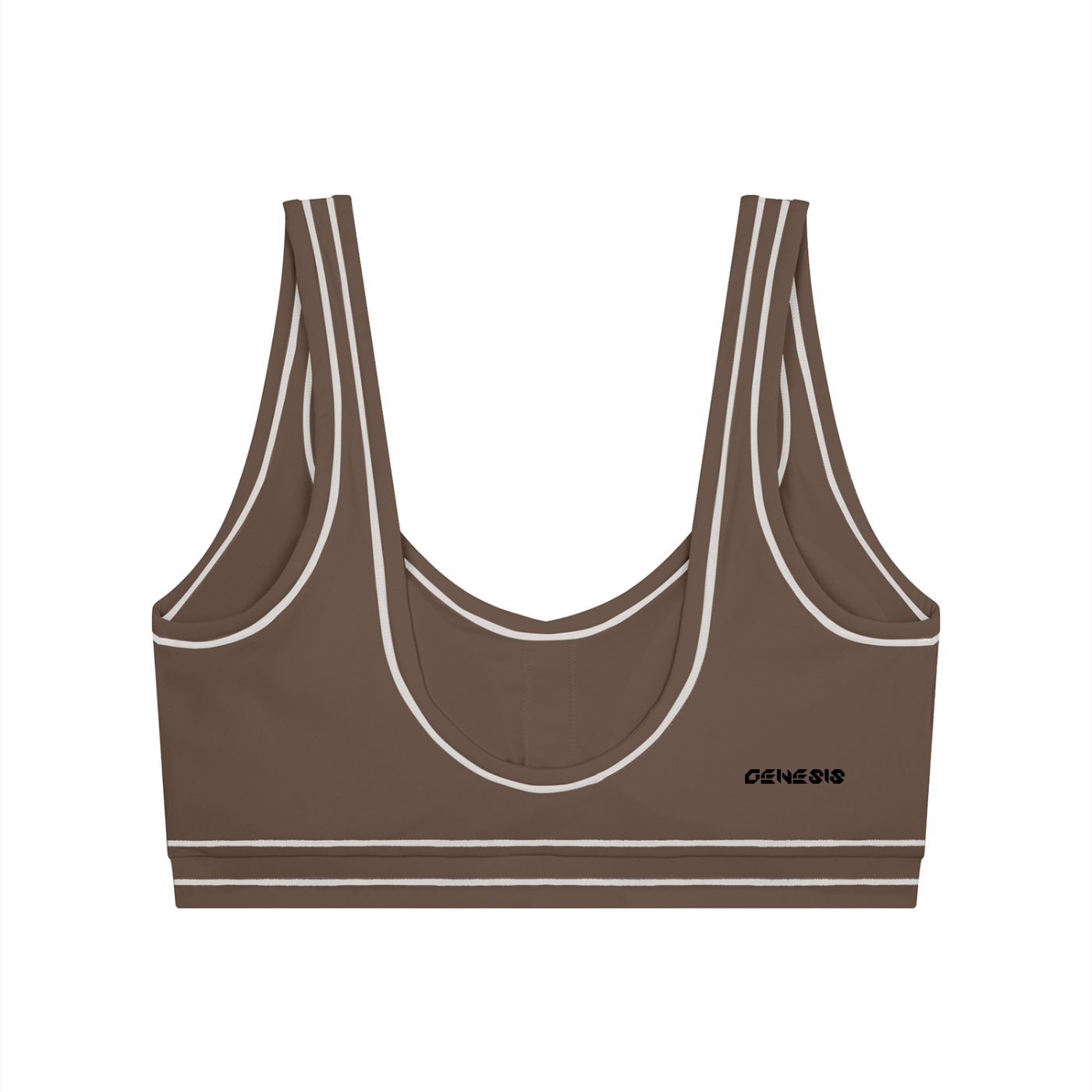 Genesis series women’s topstitching yoga sports bra