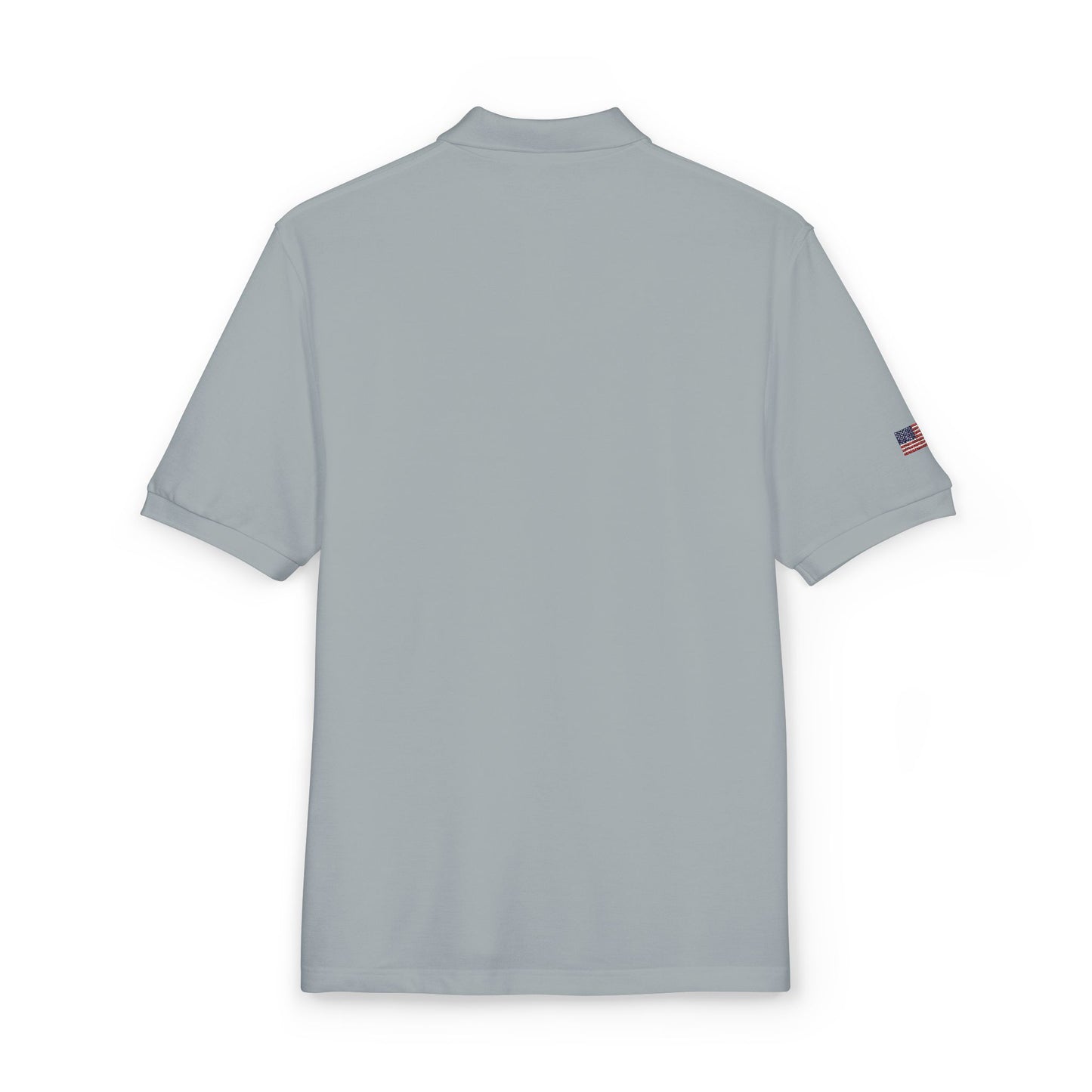 Embroidered 'D' Crest Polo Shirt — Classic Logo Work Polo