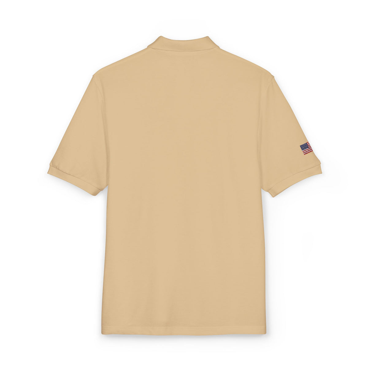 Embroidered 'D' Crest Polo Shirt — Classic Logo Work Polo