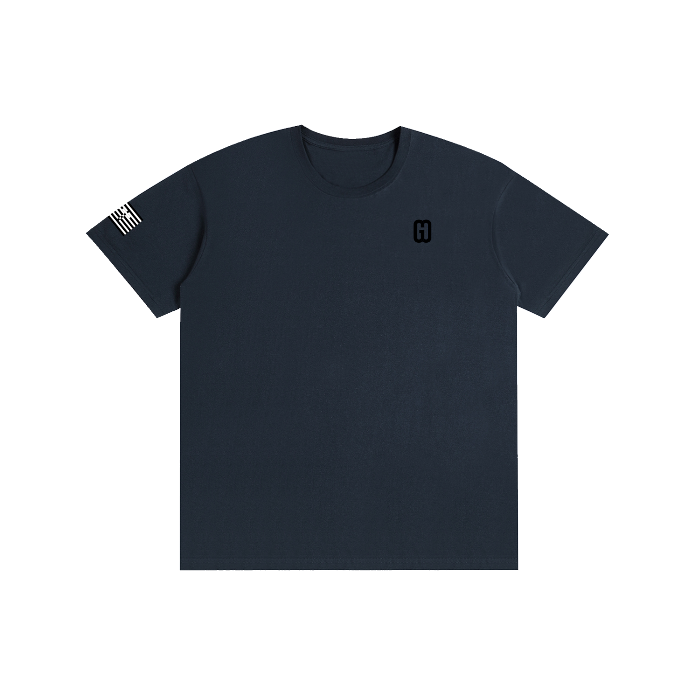 Pure Cotton Unisex T-Shirt  blck
