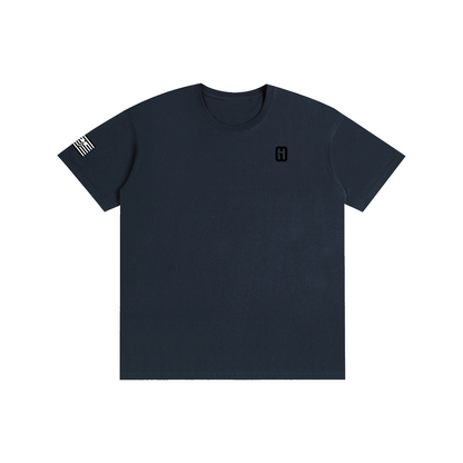 Pure Cotton Unisex T-Shirt  blck