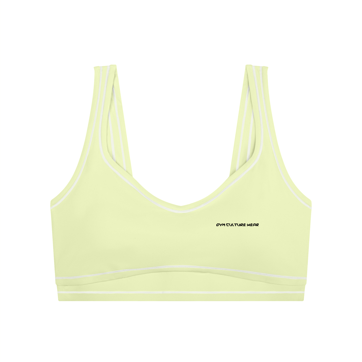 Genesis series women’s topstitching yoga sports bra