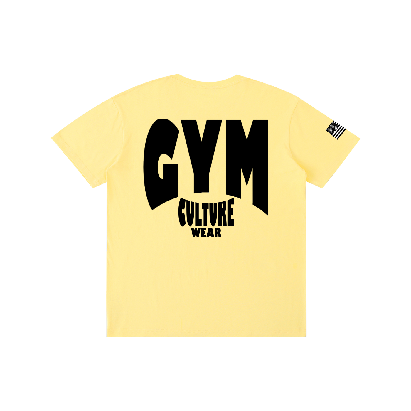 Pure Cotton Unisex T-Shirt  blck