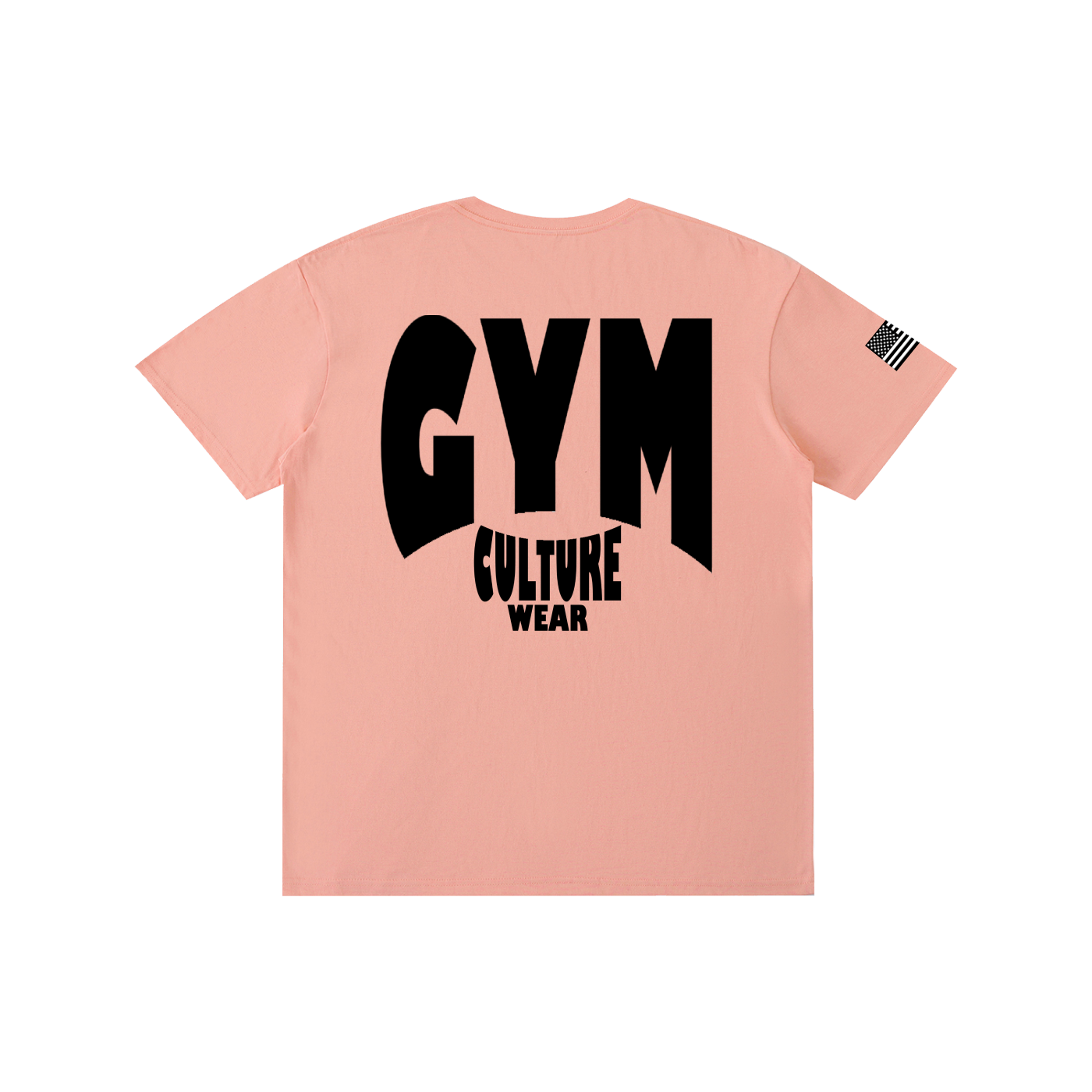 Pure Cotton Unisex T-Shirt  blck