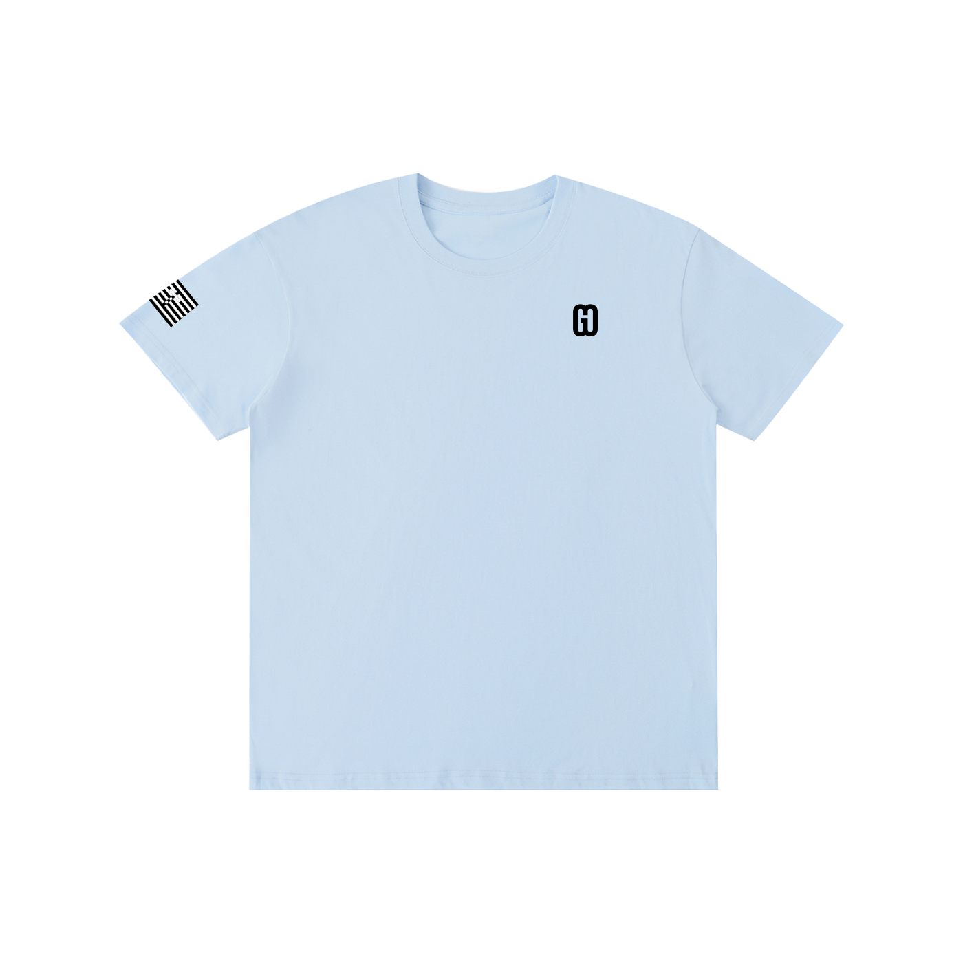Pure Cotton Unisex T-Shirt  blck