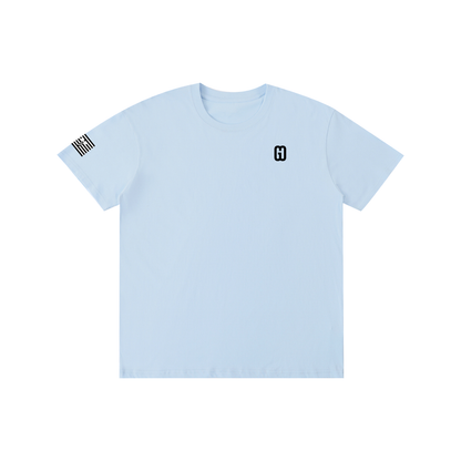 Pure Cotton Unisex T-Shirt  blck