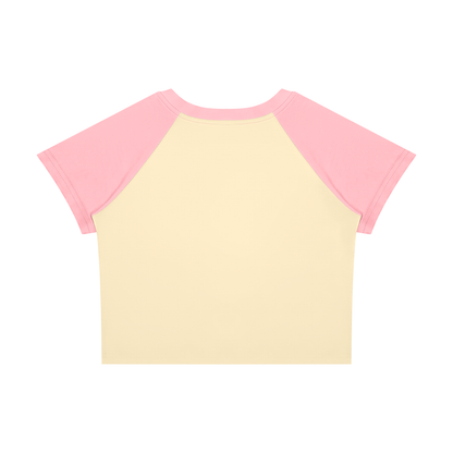Women’s Raglan Color Block Baby T-Shirt - not named yet