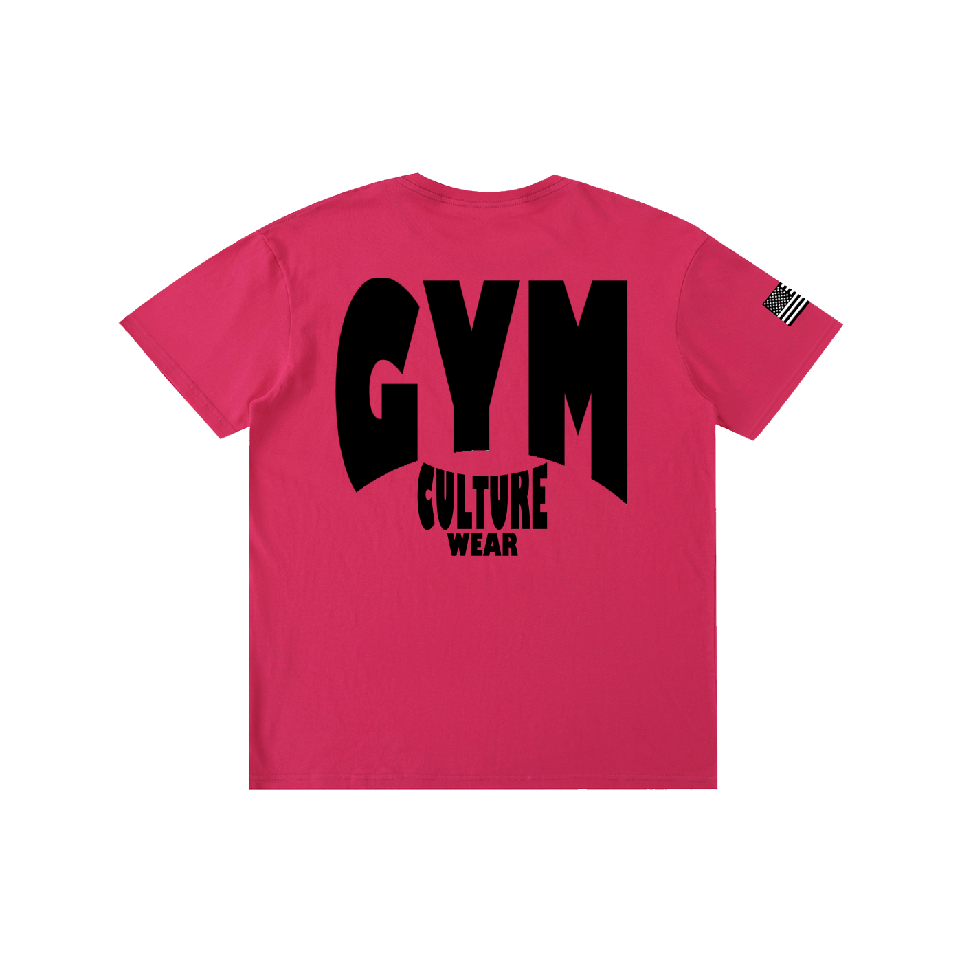 Pure Cotton Unisex T-Shirt  blck