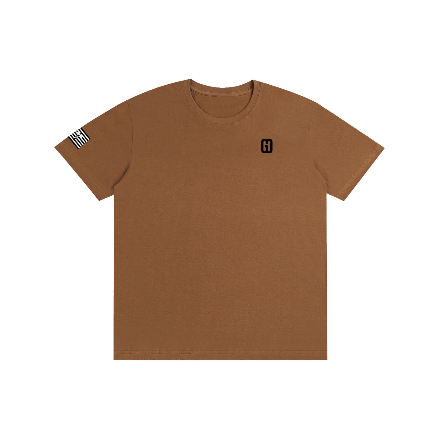 Pure Cotton Unisex T-Shirt  blck