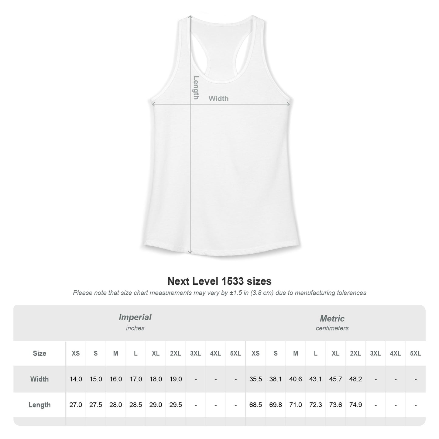 Next Level racerback