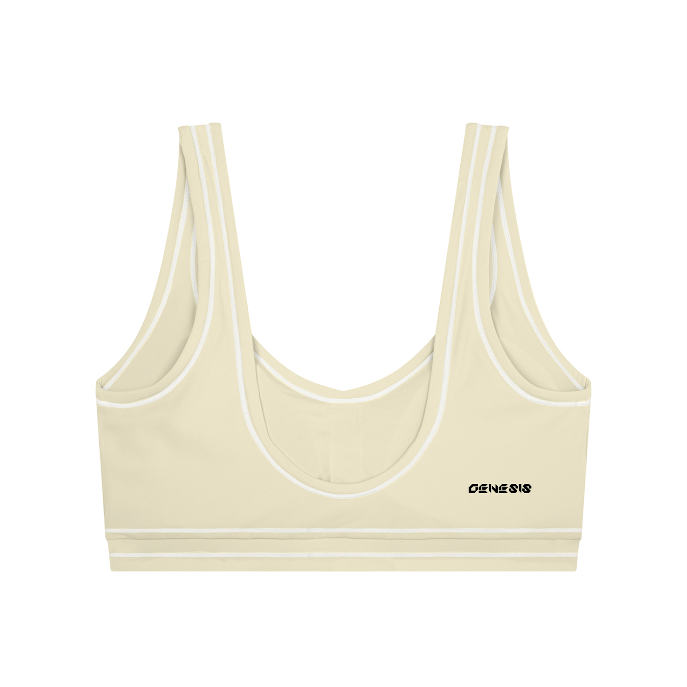 Genesis series women’s topstitching yoga sports bra