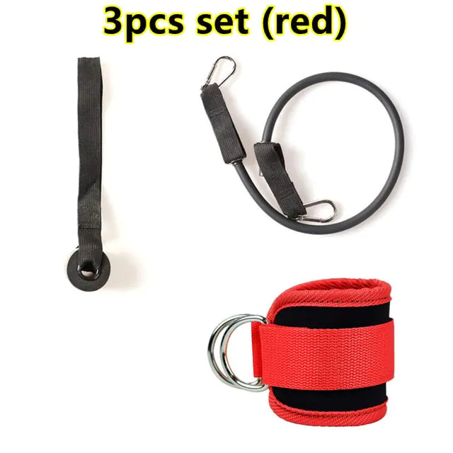 Adjustable ankle straps