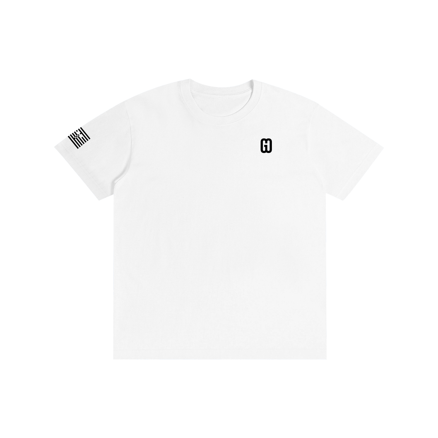 Pure Cotton Unisex T-Shirt  blck