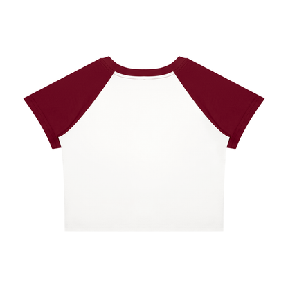 Women’s Raglan Color Block Baby T-Shirt - not named yet