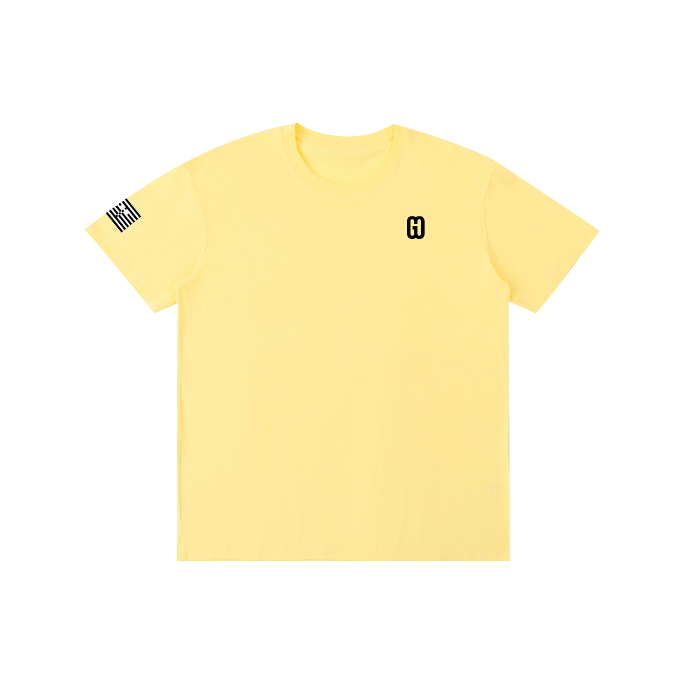 Pure Cotton Unisex T-Shirt  blck
