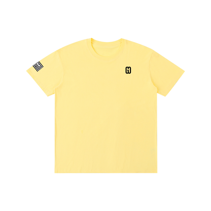 Pure Cotton Unisex T-Shirt  blck
