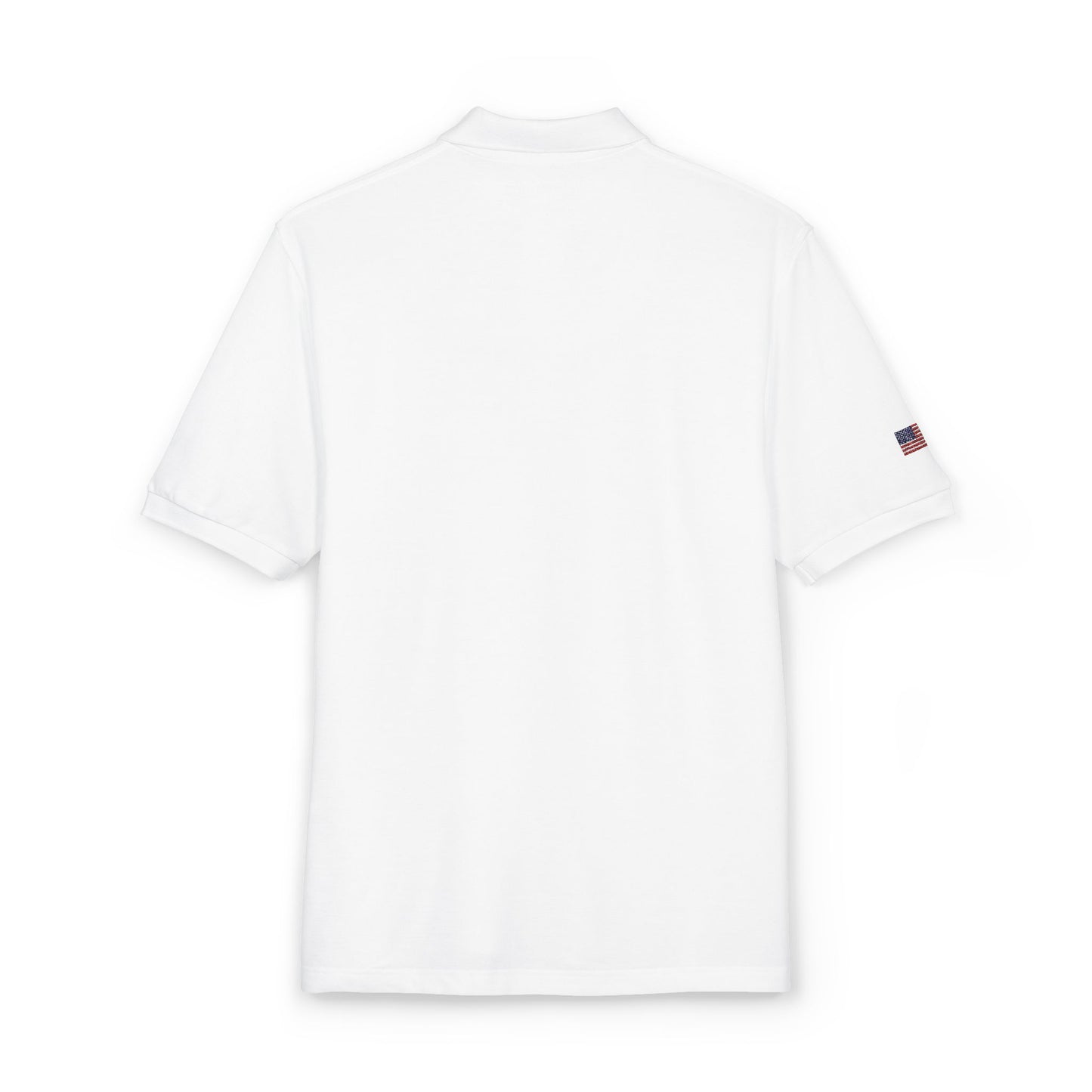 Embroidered 'D' Crest Polo Shirt — Classic Logo Work Polo