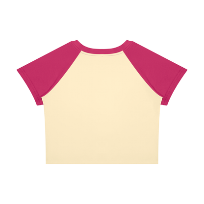 Women’s Raglan Color Block Baby T-Shirt - not named yet