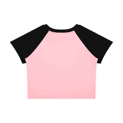 Women’s Raglan Color Block Baby T-Shirt - not named yet