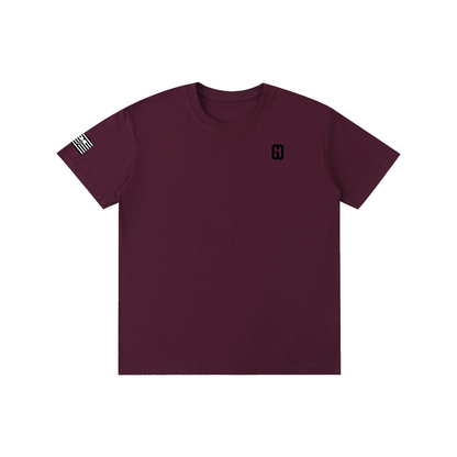 Pure Cotton Unisex T-Shirt  blck