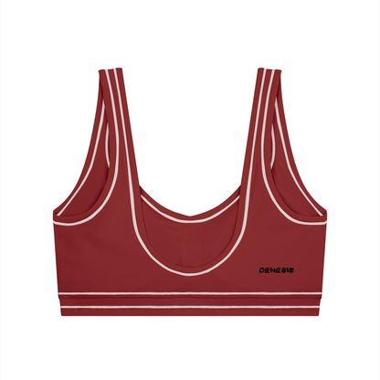 Genesis series women’s topstitching yoga sports bra