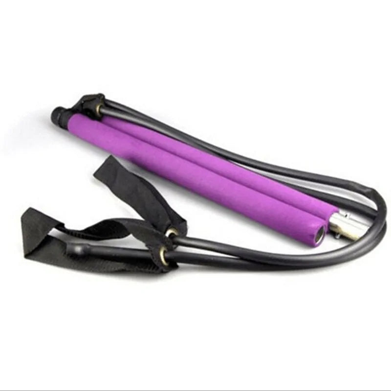 Elastic gym stick