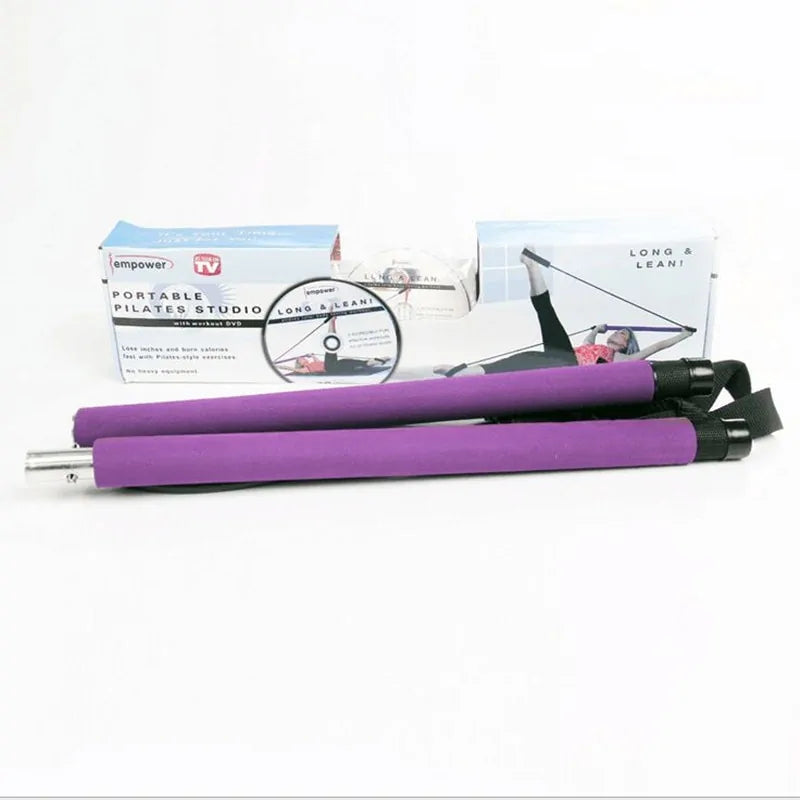 Elastic gym stick