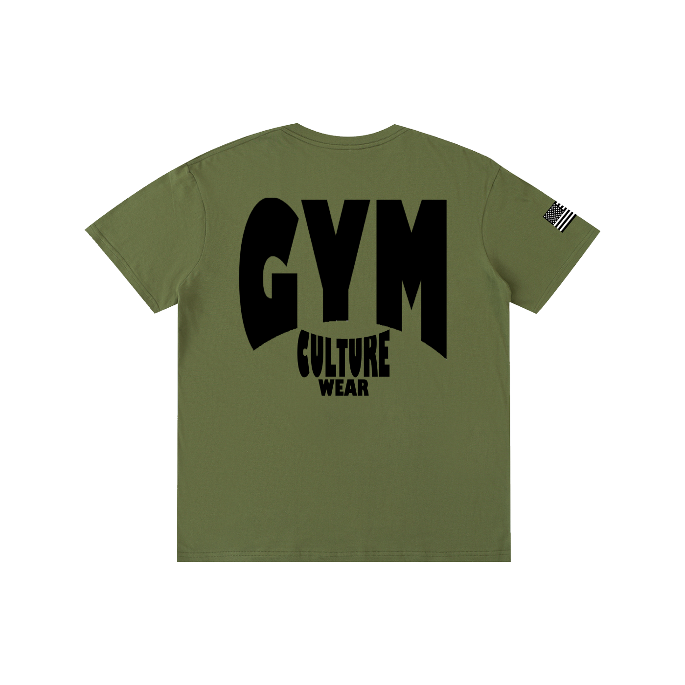 Pure Cotton Unisex T-Shirt  blck