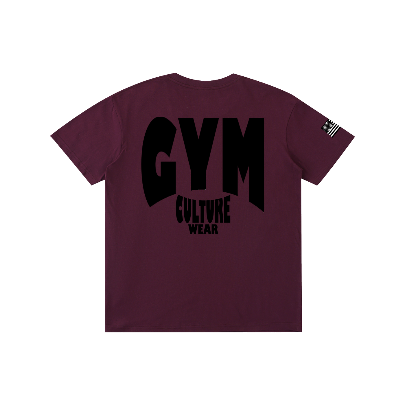 Pure Cotton Unisex T-Shirt  blck