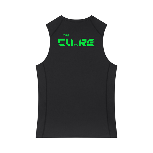 Men's Slim-Fit Topstitch Tank Top