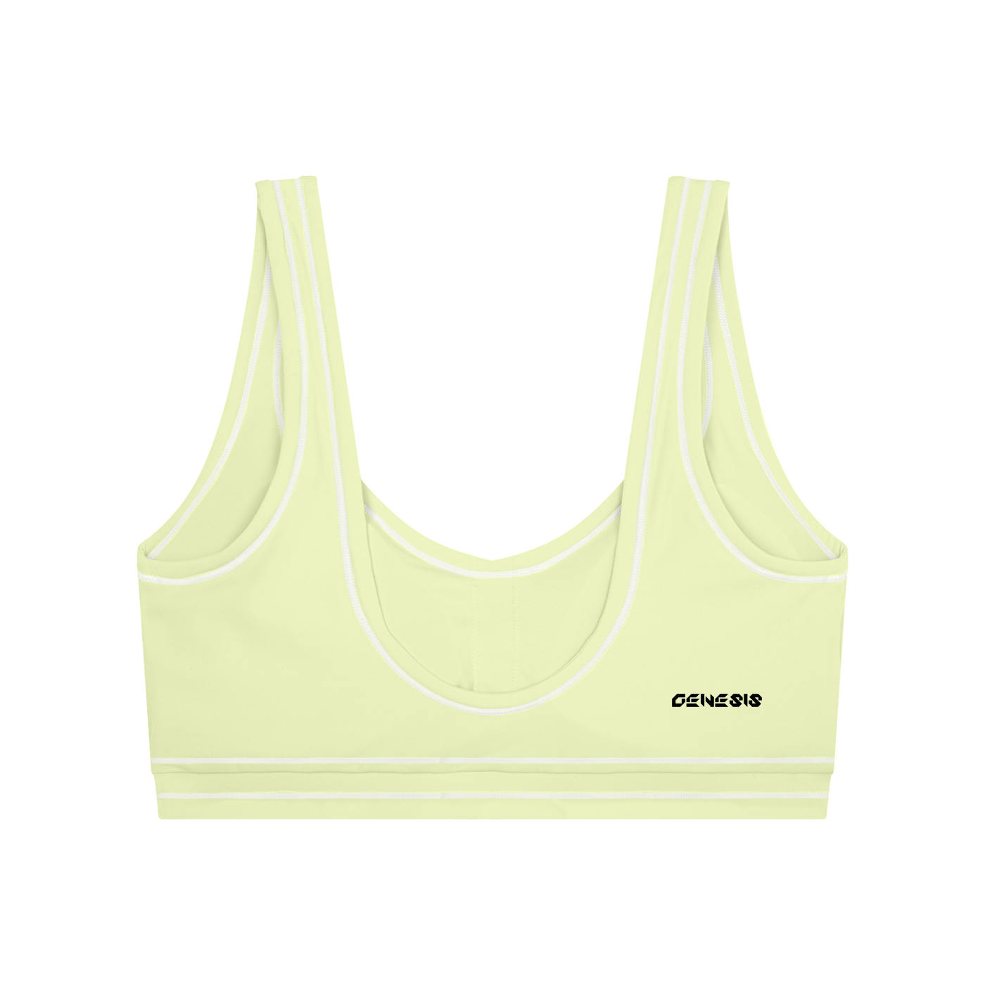 Genesis series women’s topstitching yoga sports bra