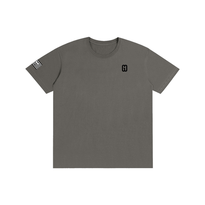 Pure Cotton Unisex T-Shirt  blck