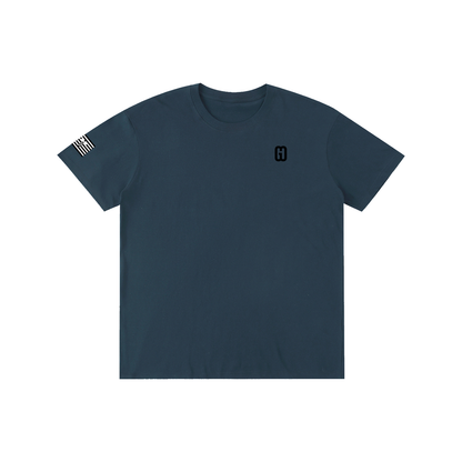 Pure Cotton Unisex T-Shirt  blck