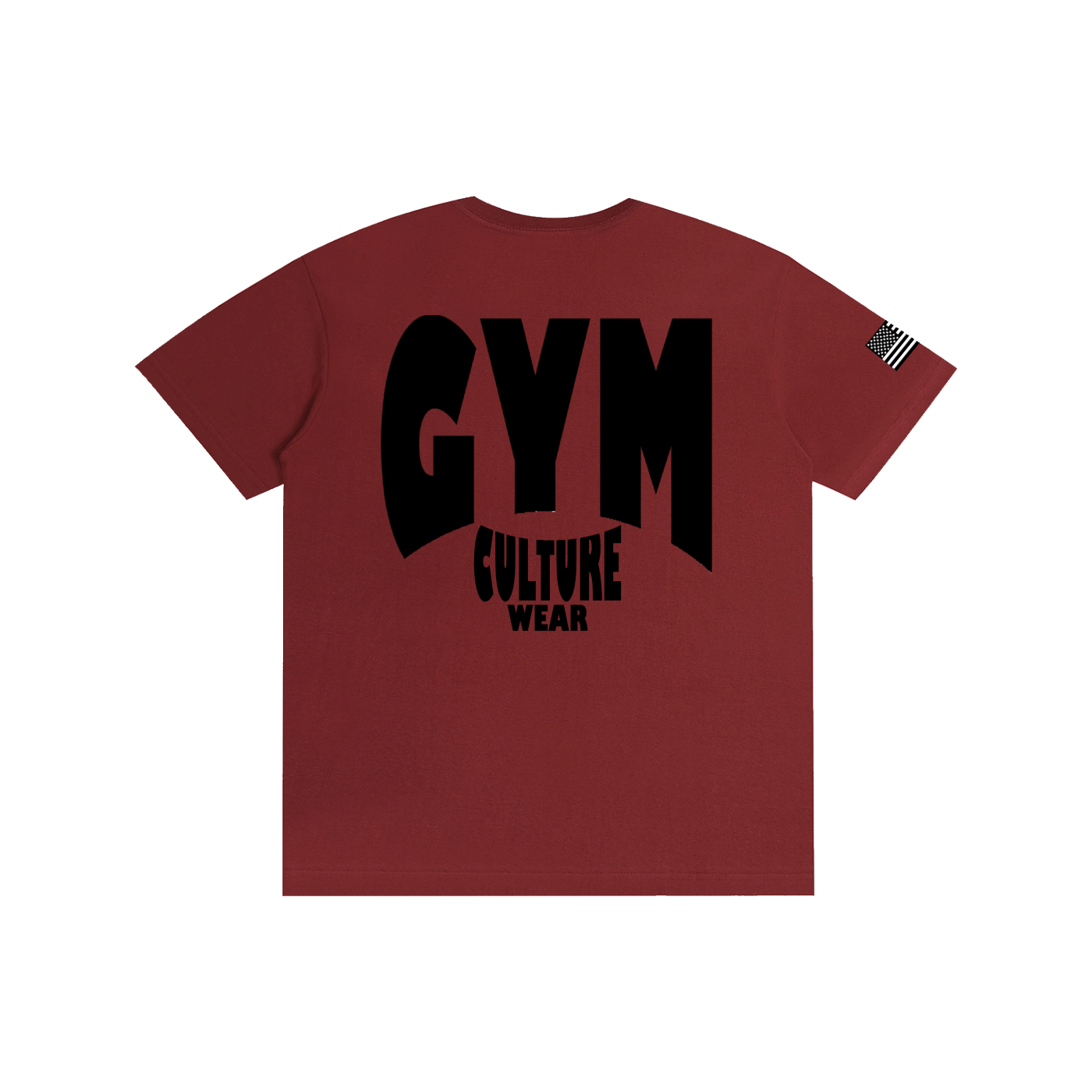Pure Cotton Unisex T-Shirt  blck