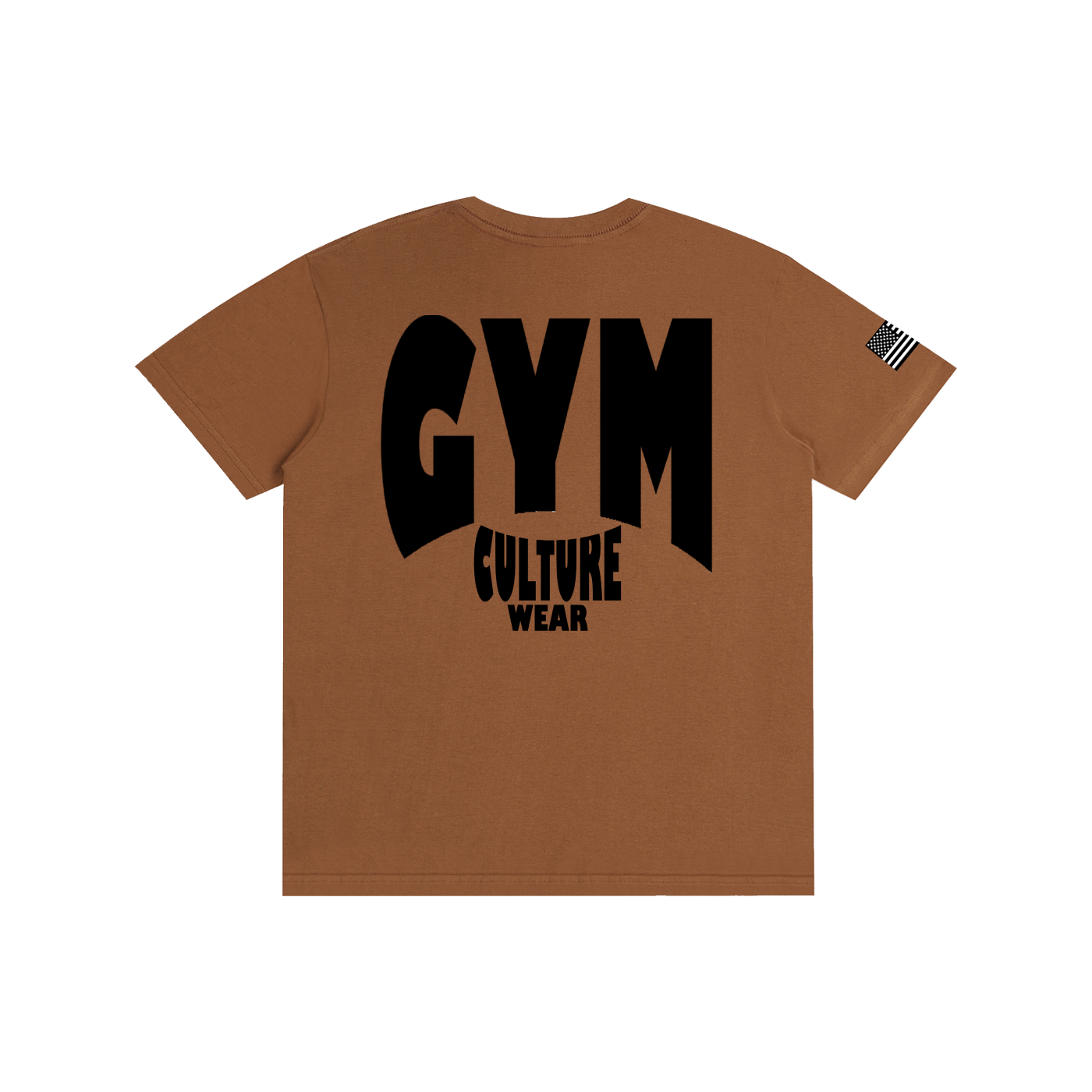 Pure Cotton Unisex T-Shirt  blck
