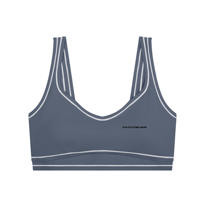 Genesis series women’s topstitching yoga sports bra