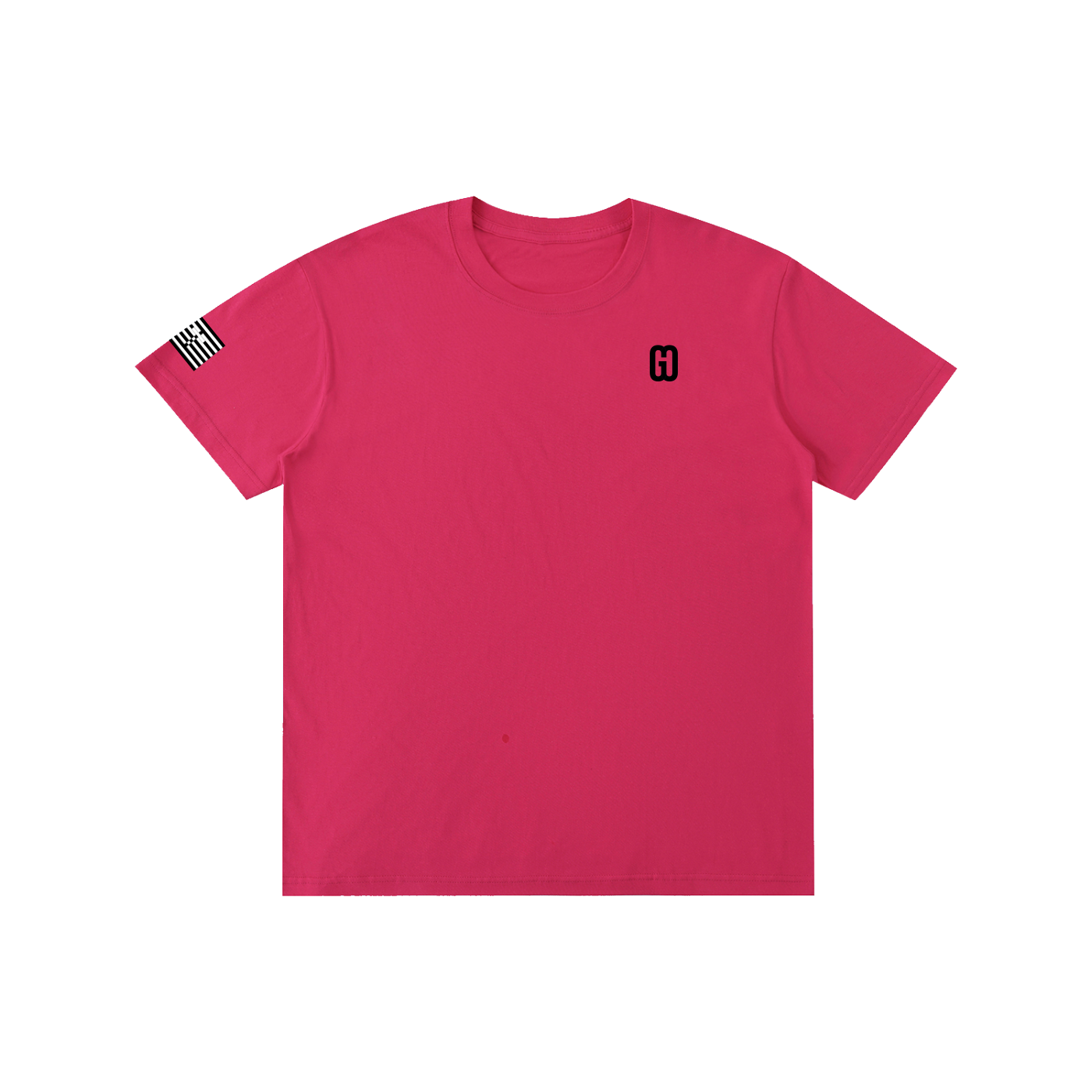 Pure Cotton Unisex T-Shirt  blck