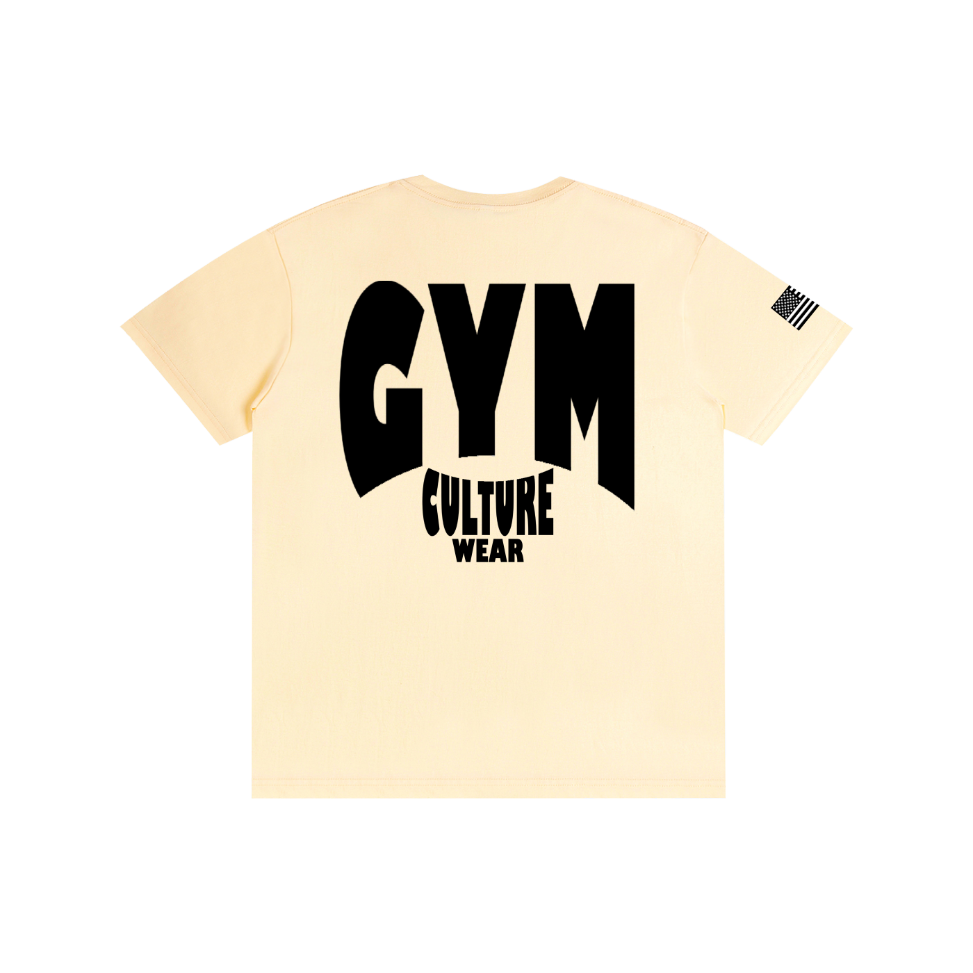 Pure Cotton Unisex T-Shirt  blck