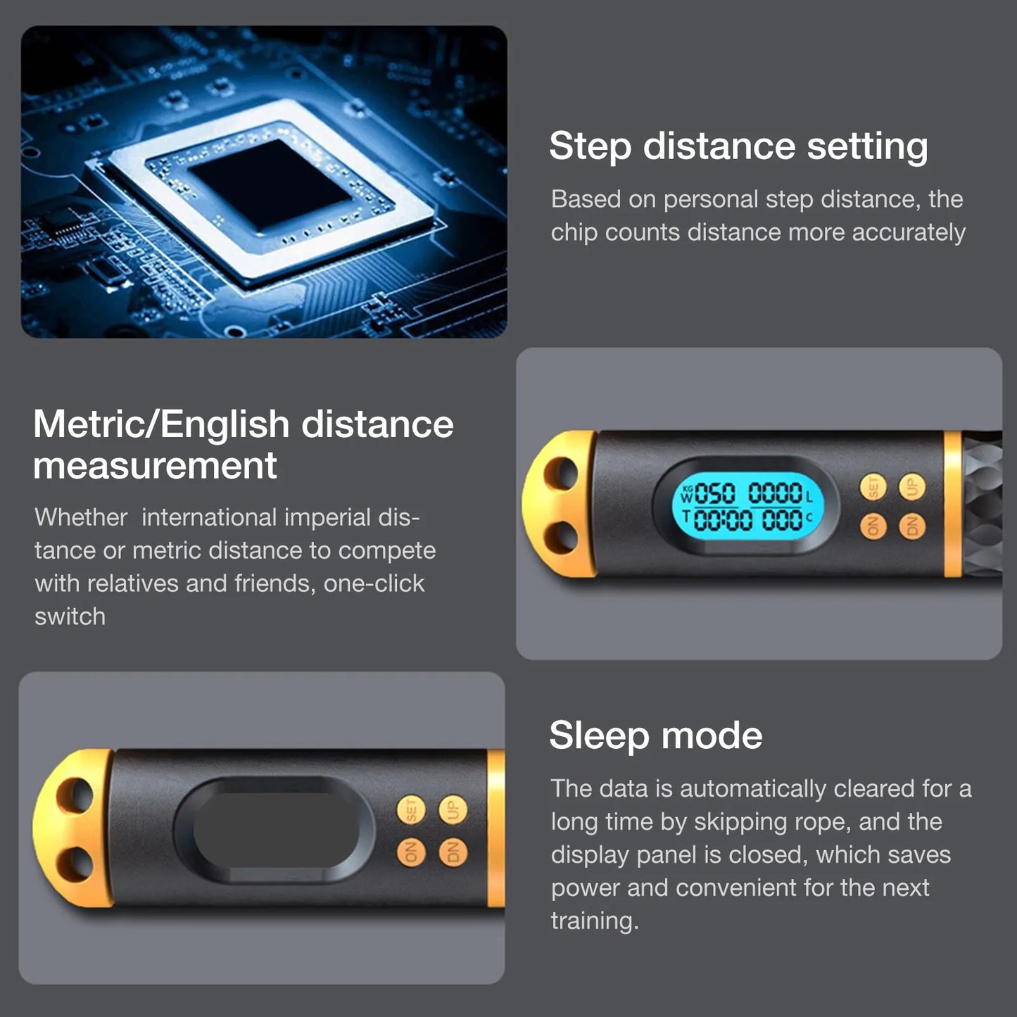 Multi-function digital jump rope