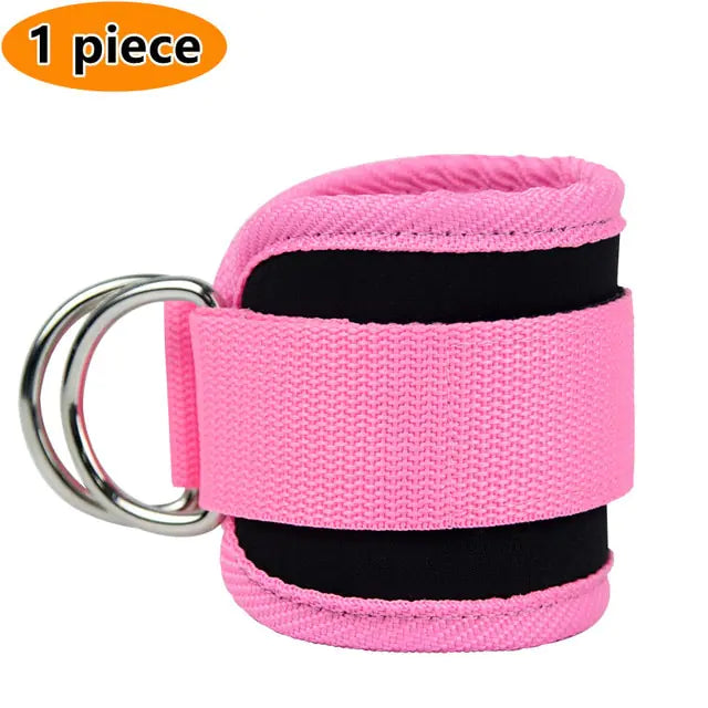 Adjustable ankle straps